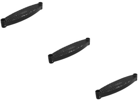 Kisangel 3 Piezas peldaños de Escalera de trampolín Scooter trampolín para Accesorios de Cama elástica tobogán de Escalera Paso Suministro Deportivo Piezas de trampolín páginas Black