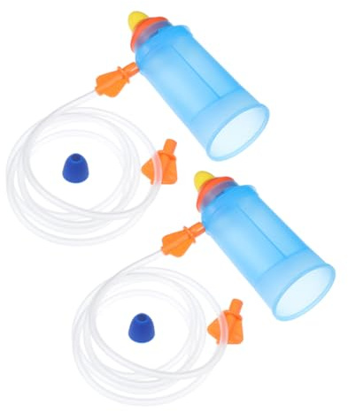 UTHCLO 2pièces Irrigateur Nasal Pratique Pour Adultes Et Garçon Fille Dispositif De Lavage Nasal Doux Et Outil De Nettoyage Des Sinus Pour Usage Domestique