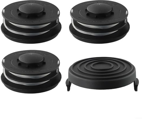 RichVibe Spulenkappe Abdeckung für Rasentrimmer für GE C T 4530 für CG ET 4530 RTV 400, RTV 550, RTV 550 1 Trimmerkopf Kit Outdoor Equipment Teile