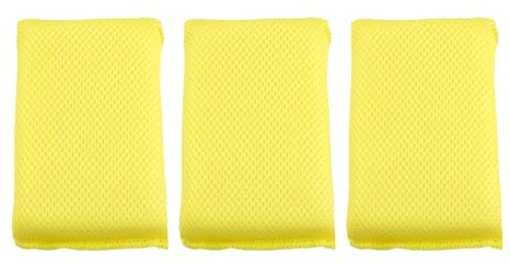 Lot de 3 Éponge de Lavage pour Voiture, Éponge Multi-Fonctionnelle Anti-Insectes en Maille Sandwich, Éponge de Nettoyage pour Entretien Extérieur de Véhicule