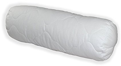 Merino BETTEN Nackenrollen 15 cm Durchmesser Verschiedene Längen 40-100 cm mit Reißverschluss Baumwolle (15 x 50 cm)