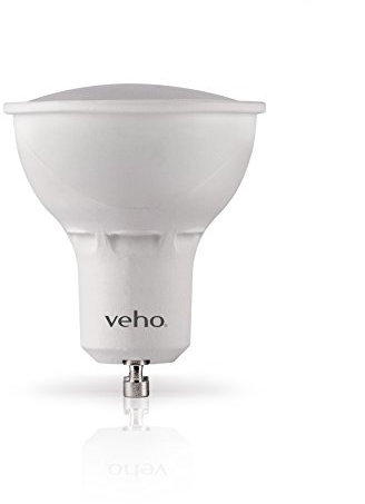 Veho Kasa Bluetooth Smart LED Light Bulb, Smartphone Controlled, Dimmable, Colour Changing, GU10 Spotlight, 5 W (VKB -004 -GU10)