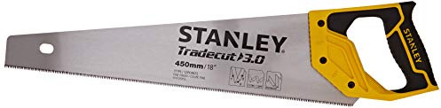 Stanley STHT20355-0 Tradecut 3.0 - Sierra de mano (450 mm, 18, 11 TP1)