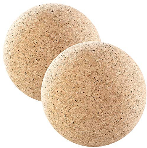 newgen medicals Faszien-Kugel: 2er Pack Massage-Ball und Faszien-Trainer zur Selbstmassage, Ø 10 cm (Faszienball, Massageball)