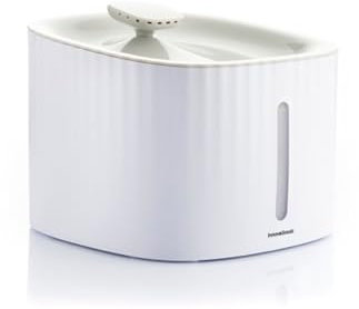 InnovaGoods® Fuente para Gatos silenciosa DRINKATT, Bebedero Gatos con 3 Tipos de Flujo, Capacidad 3L, caudal de Agua hasta 100 L/h, Accesorios Gato, Mejorar la Calidad del Agua. Incluye filtros.