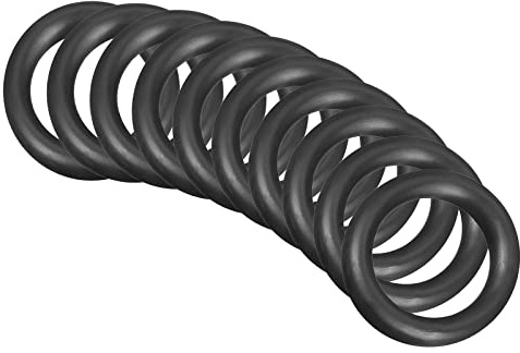 QUARKZMAN 10 Stück Nitrilring Dichtungsring Wasserhahn Reparatur 30mm x 20mm x 5mm für Wasserhahn Klempner Reparatur Dichtung Verbindung, Schwarz
