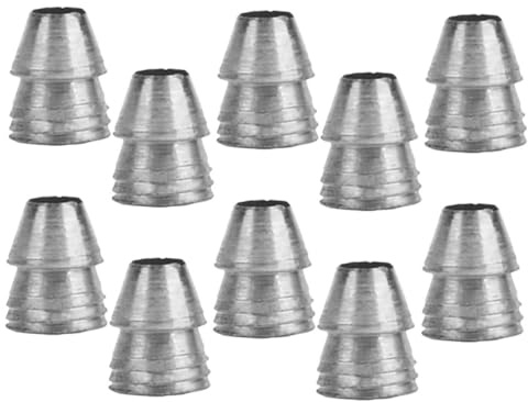KONTONTY Runder Metallkeil Hammergriff Keil Werkzeug Zubehör 16mm Durchmesser Rostfrei Robust Für Axtstiel Montage Und Reparatur