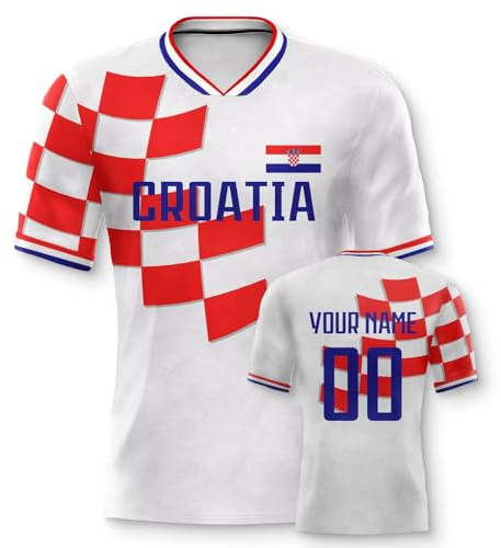 Personalisiertes Fussball Trikot 3D Druck Football Shirt mit Ihrem Namen und Nummer Hip Hop Football Jersey für Herren Damen Kinder