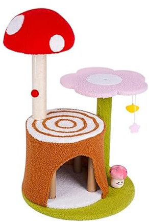 JINMUXUAN Gatto Cactus Cucciolo Gatto Colonna di graffio Gatto Gattino rampicante Telaio di Usura graffiatura Artiglio Artiglio Dispositivo di macinazione Che Prende in Giro Giocattoli Gatto gallone