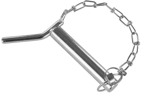 Oberlenkerbolzen | Kat 1 | 175 mm Nutzlänge | mit Kette & Splint | Steckbolzen | Oberlenker | Sicherungsbolzen | für Klappsplint | Kategorie 1 | Bolzen | Gerätebolzen | Dreipunkt