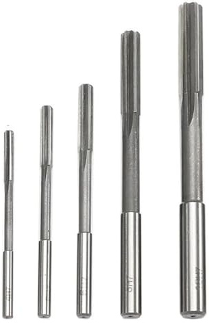 ainih Juego de escariadores de alta velocidad de 3-12 mm, H7, con vástago recto, for metal, acero y aluminio.