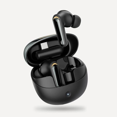 Plyisty Écouteurs De Jeu sans Fil avec Micro ENC, Casque Double Mode 2,4 Ghz sans Fil/Bluetooth 5.4, Faible Latence, Son 3D, pour Téléphone, Ordinateur Portable, Steam Deck, VR, PC (Black)