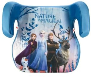 Disney Frozen Group 2/3 Booster Car Seat for Kids – Lightweight, and Comfortable Child Safety Seat with Frozen Characters, Suitable for Ages 4–12, Easy to Install