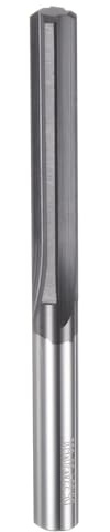 QUARKZMAN Alesatore A Mandrino In Carburo 0.21(5.334mm) Diametro A Dritta A Codolo Dritto Utensile Per Metalli E Torni Centri Di Lavorazione CNC Nero