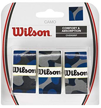 Wilson Camo Schläger, Griffband, blau camouflage