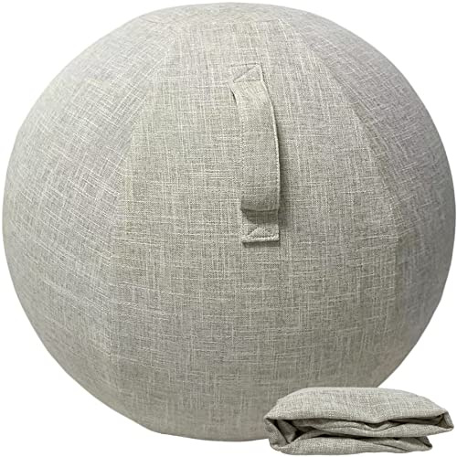 Alywen Schutzhülle für Ball, Fitnessstudio, Übungsball, Swiss Ball, Büro, schmutzabweisend, langlebig, rutschfest, für Schwangerschaft