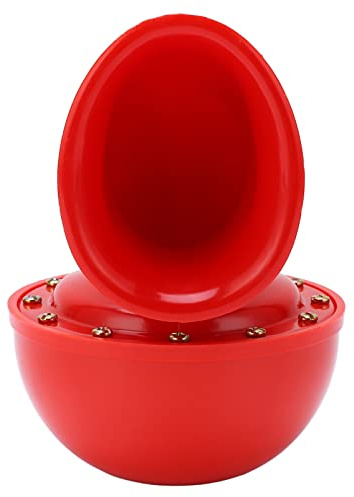 Dioche Kuh Hupe Auto, 150 dB Autohupe, Rotes Lufthorn, Elektrisches Bullenhorn, Kuhklang, Metallhorn für LKW, Zug, Boot, Motorrad, Auto