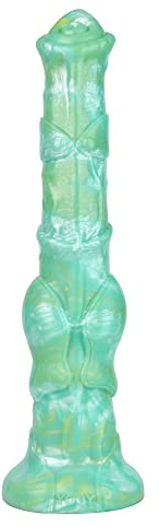 Bad Dragon - Serlmon Dildo Analplug realistischer Dildo mit Saugnapf Sexspielzeug unisex vaginal und anal Sextoy Monster Fantasy (Azure Dragon)