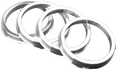 Zentrierringe FüR Felgen Radnaben-Mittelring aus Aluminiumlegierung Auto-Radbohrungskragen Außendurchmesser 66,6 bis ID 57,1 60,1-54,1 65,1-63,3 67,1-66,1 73,1-56,1 75,1-72,6 Zentrierringe(Color:65.1