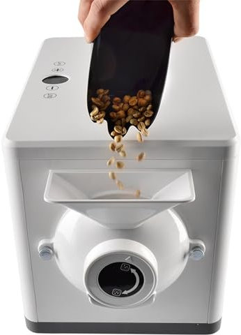 YJFEDCC Équipement De Chocolat, Torréfacteur De Grains De Cacao, Torréfacteur De Grains De Café Électrique, Torréfacteur De Grains De Café À Usage Domestique