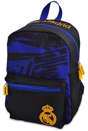 Hy-Pro Sac à dos sous licence officielle Real Madrid CF – Petit sac à dos léger, produit Real Madrid, excellente idée cadeau de football