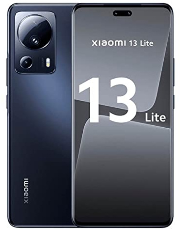 Xiaomi 13 Lite 5G 8Go/256Go Noir (Black) Double SIM 2210129SG - Accessoires Non Inclus(Reconditionné)