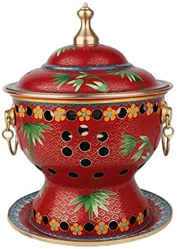 NHJSDLLMNZ Fondue Fondue, Chinesischer traditioneller Hotpot, Hot Pot Mongolischer Hot Pot, Hot Pot aus reinem Kupfer, Chinesischer traditioneller mongolischer Hot Pot, Eleganter, Dicker