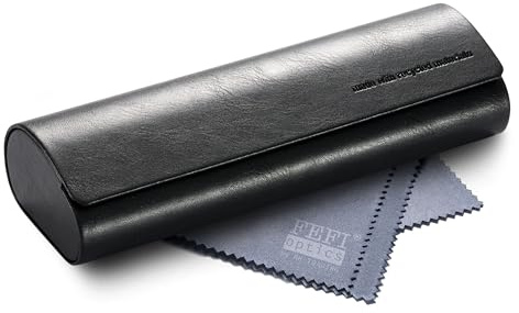 FEFI Brillenetui Hardcase – Nachhaltig & ökologisch mit recyceltem Material – Softtouch & weiches Innenfutter – Magnetverschluss – Perfekter Schutz – Inkl. Mikrofasertuch – Damen & Herren