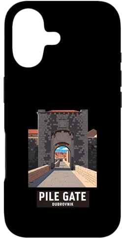 Carcasa para iPhone 17 Pile Gate Dubrovnik Croacia Diseño