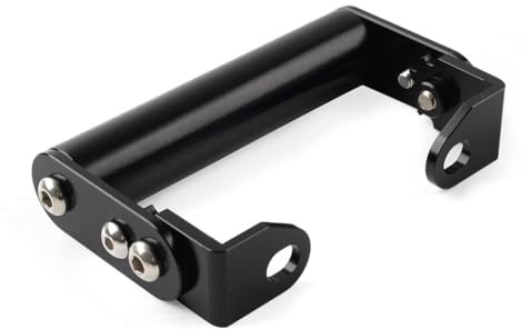 SIKUAI Support de navigation pour téléphone, support de montage en aluminium noir Pour Moto tout-terrain universelle de petite cylindrée