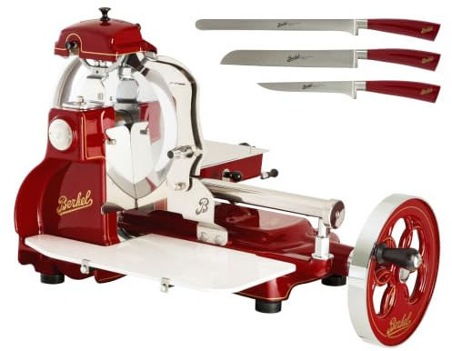 Berkel Volano B3 Aufschnittmaschine rot/gold