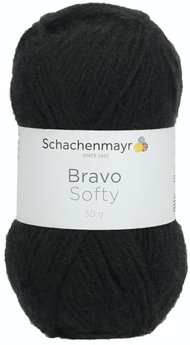 Mez 9807589-08226 Handstrickgarne, 100% Polyacryl, Schwarz, onesize