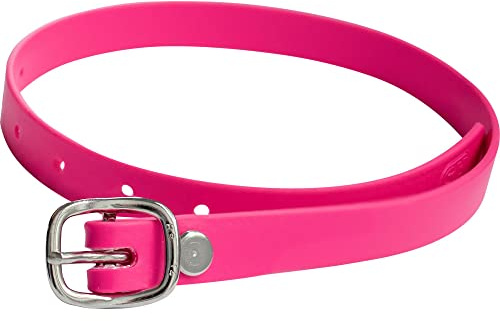 SPRENGER BioThane Sporenriemen, Edelstahl Rostfrei – 45 cm, pink