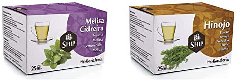 Ship Melisa Infusion, 25 Bolsitas & HINOJO infusion 25bolsitas