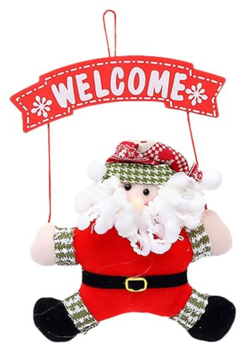 DECHOUS Türhängeornament Weihnachtsdekoration Hänge Anhänger Für Tür Schrank Fenster Weihnachtsschmuck Türdekoration Hängeornament