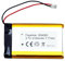 Fayerkar Batería de polímero de litio de 3,7 V 2100 mAh 654060 (704060) de repuesto para productos electrónicos DIY 3.7-4.2 V, GPS, luz LED, altavoz Bluetooth, fuente de alimentación móvil
