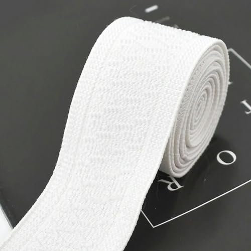 2/4 Metros 50 Mm Bandas Elásticas Jacquard Cinta De Goma Estirada Para Ropa Bolsa Correa Cinturón DIY Punto Costura Manualidades Suministro Accesorios-50 Mm-2 Metro