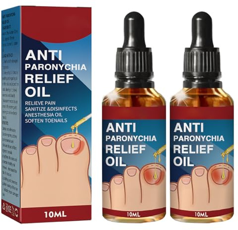 2 Stück German Toenail Plus Relief Oil, Eingewachsene Zehennägel Behandlung, Nagelhautpflege Öle, Nagelöl,Nagelpflegeöl, Pflegeöl für Zehennägel