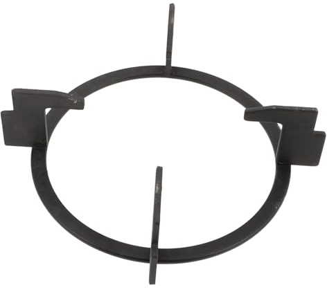 Cabilock Soporte para Wok de Hierro para Estufa de Gas, Rejilla Antideslizante y Desmontable, para Ollas y Sartenes Cocina