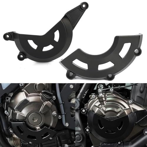 Motorrad-Schutzhülle Für Yamaha FZ-07 FZ 07 FZ07 2015 2016 2017 Motorstator-Schutz Kurbelgehäuseschutz Motorrad-Rahmengleiter, Sturzschutz