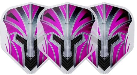 LSTYLE EZ L1 Prime Series Pink Clear White - Dart Flights