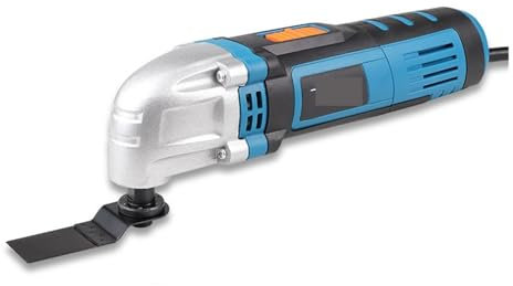 Utensile oscillante, 300 W/350 W/500 W Strumento Oscillante Multifunzione Utensile Elettrico Trimmer Elettrico Restauratore 3 con Maniglia, Fai Da Te for La Casa,Levigatura più aggressiva(300W kit1)