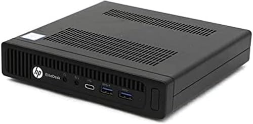 HP EliteDesk 800 G2 Desktop Mini USDT Intel Quad Core i5 256 GB SSD Hard Disk 8 GB di memoria Window 11 Pro MAR Ultra Slim Desktop Mini PC (ricondizionato) (senza periferiche)