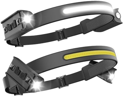 Tekwet Stirnlampe LED Wiederaufladbar,LED Kopflampe Stirnlampe