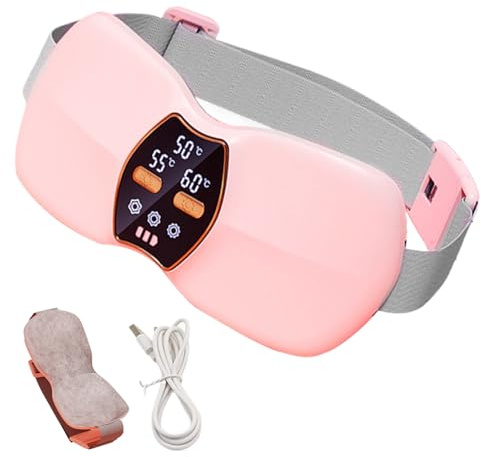 Wearable Heating Pad | ABS Portable Belt with 3 Heat Levels | Warm Pad for Women Men Belly Abdomen Back Body | Winter Fitness Care Relaxation Sleep Yoga Meditation | for Home Office Travel Exe