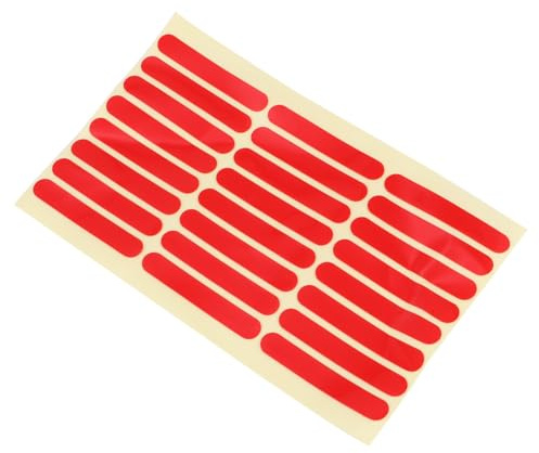 HEATSHAKING Cinta Adhesiva de Doble Cara para Uñas 3 Unidades Resistente al Agua Clima, Material Acrílico y Pe, Herramienta Adecuado para Decoración de Uñas en Salones Color Color Aleatorio