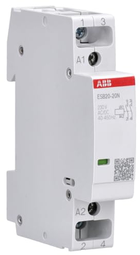 ABB ESB20-20N-06 ESB effektskydd/230 V ac spole, 2-polig 2 stängare/20 A, säkerhet