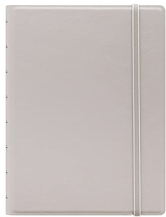 Filofax A5-Notizbuch, nachfüllbar, liniert Pastellstein, 115107