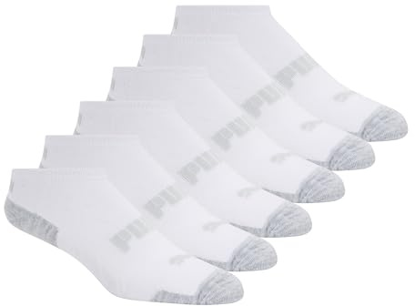 PUMA 6-pack lågskurna strumpor för kvinnor, 42-44.5 EU