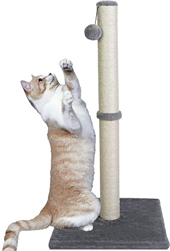 82cm Tall Cat Scratching Post Scratch Post with Sisal Rope for Large Indoor Cats